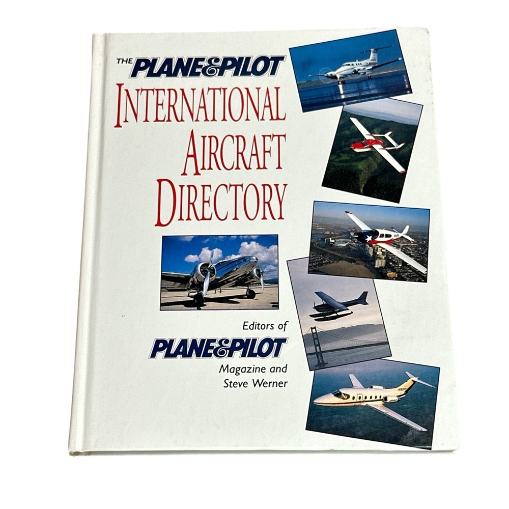 Plane & Pilot International Aircraft Directory Hardback Coffee Table Book